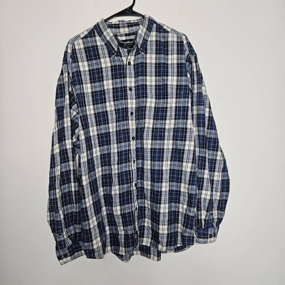 Eddie Bauer Plaid Button Down Shirt